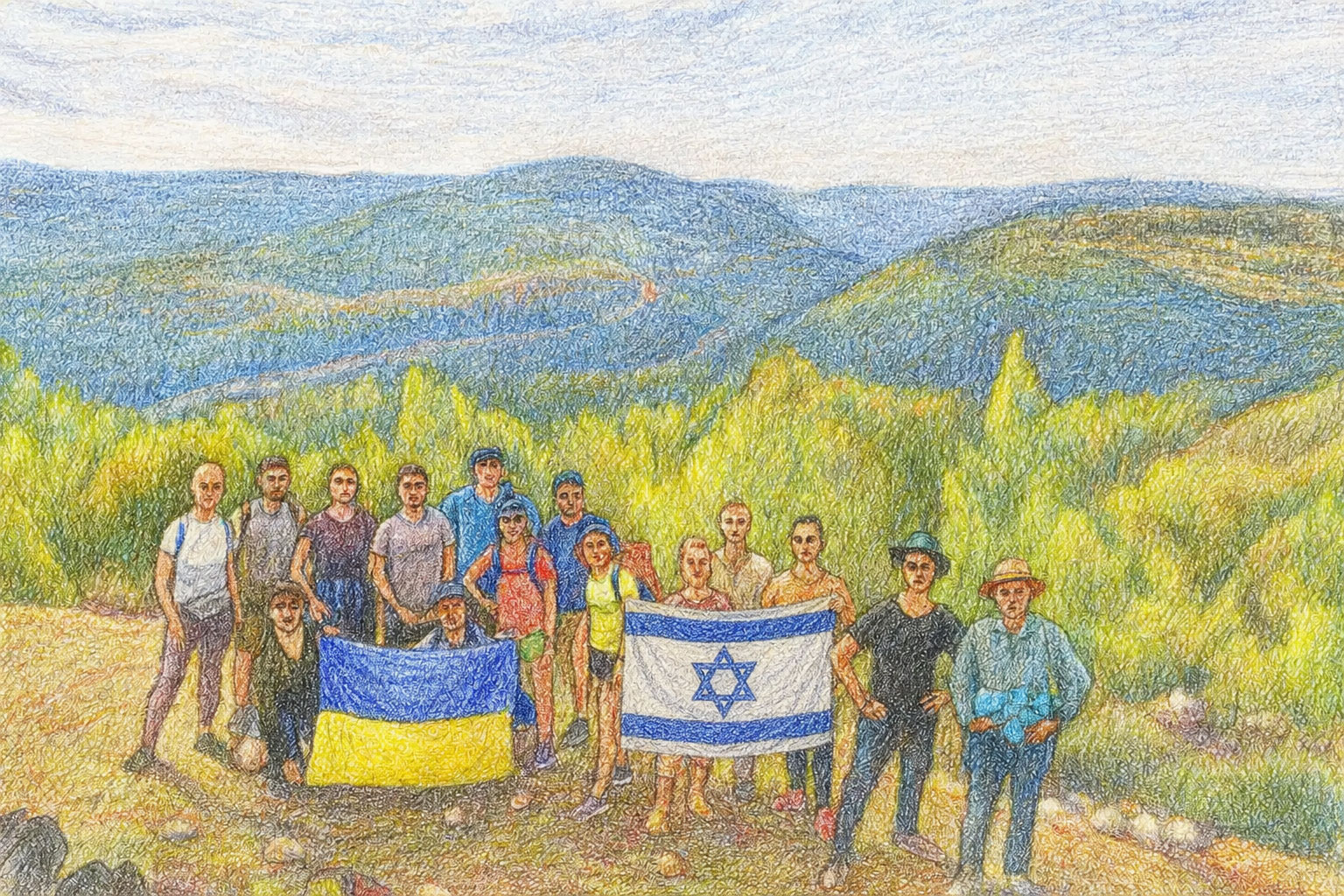 «Ну шо, пішли?» — через хайкинг новое «украинское» сообщество открывает Израиль — и приглашает всех желающих